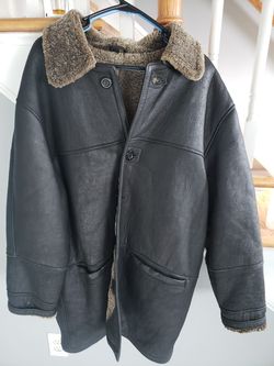 Mens leather jacket