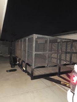 18 Ft Open Trailer Double Axle