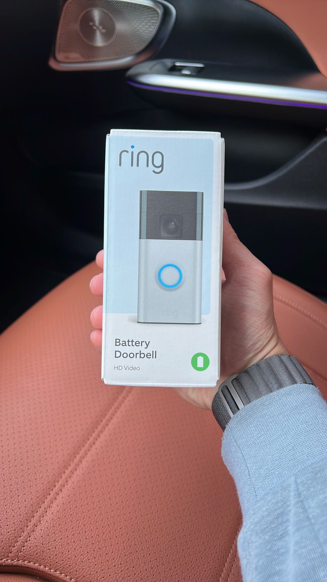 RING BATTERY DOORBELL