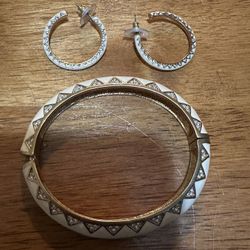 Earring And Bracelet Pair 