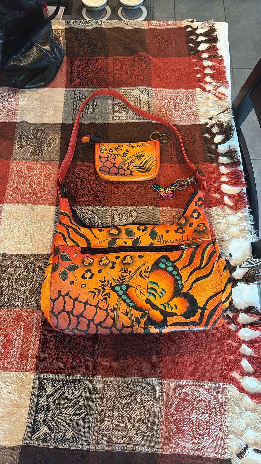 Anuschka Hand Painted Purse