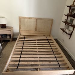 All Modern/AllModern Cane Queen Bed Frame 