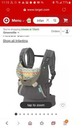 Infantino baby carrier