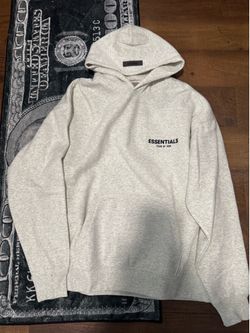 Essentials light oat hoodie