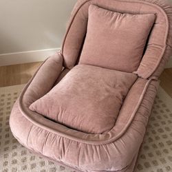 Adjustable Lazy Sofa Bed Floor Chairs (pink) 