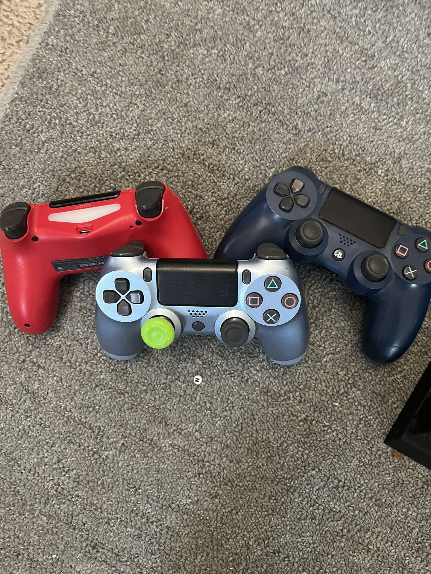 PS4 With Cords And Controllers