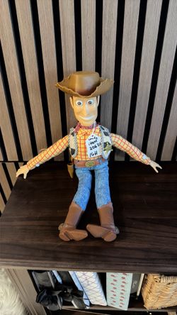 Woody 16"H.  comes with hat