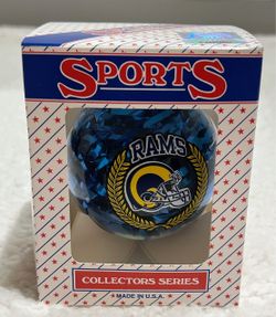 NFL Los Angeles Rams Christmas Ornament