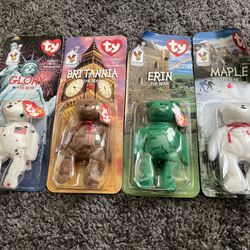 Ty McDonalds Mini Beanie Babies 1999. New Never Opened Set Of Four Babies