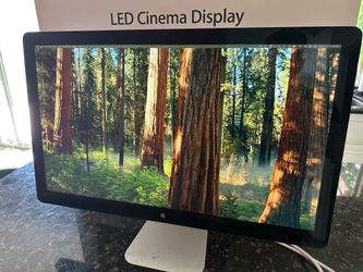Apple 27-inch LED Cinema Display with original box