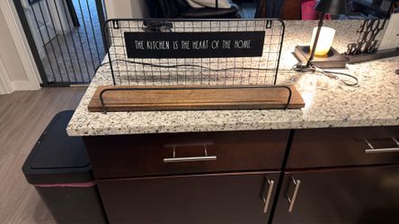 RAE DUNN SHELF FOR KITCHEN