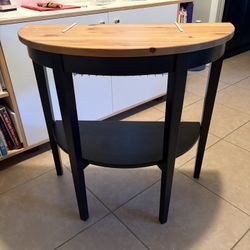 Half Moon Shape End Table
