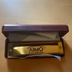 Gold Harmonica