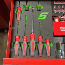 Snap On Screw Drivers Set