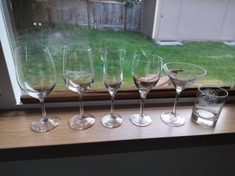 Assorted Wine Glasses