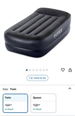 Mattress Inflatable Twin Size SET OF 2 - INTEX Great For Camping 