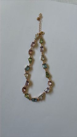 Forever 21 color jewel necklace