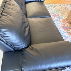 IKEA Leather Sofa in Good Condition
