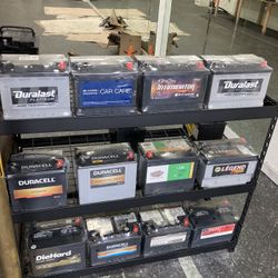 Car batteries