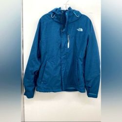 The North Face Blue Waterproof Ski Snowboard Hood Winter Jacket Coat Women S