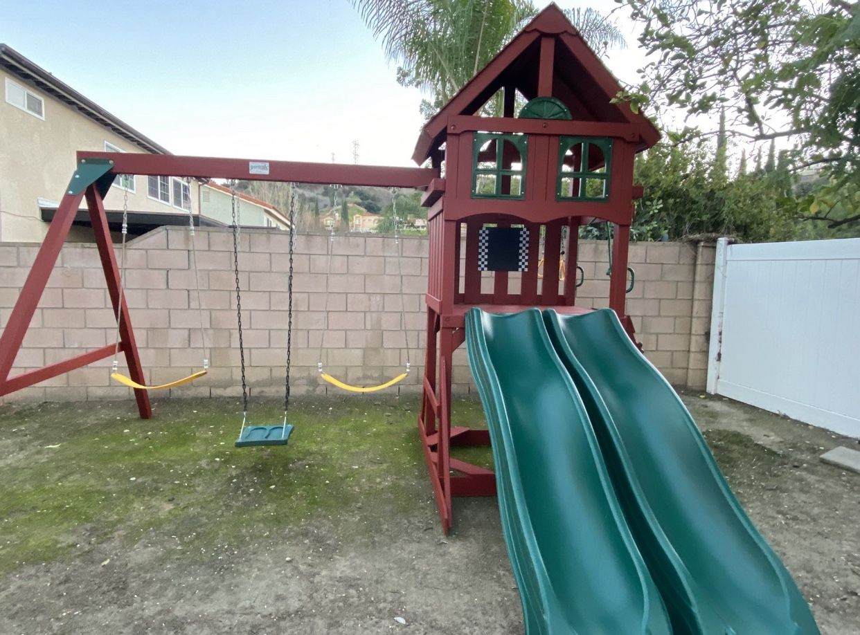Swing Set Installation Included