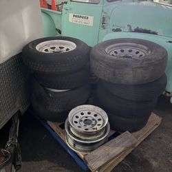 TRAILER Used tires and wheels
