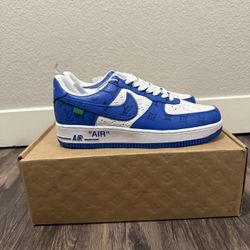 Nike X Louis Vuitton Blue White Trainer 