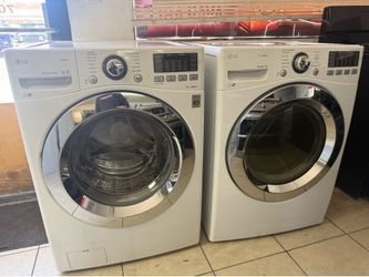 Lg washer and gas dryer set