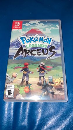 Pokémon Arceus Nintendo switch game
