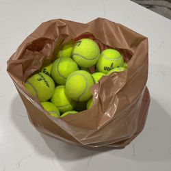 40 Used Tennis Balls