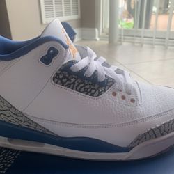 Jordan 3 Retro White/metallic Copper Size 9