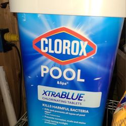 35 Lbs Clorox Xtra Blue Chlorinating Tablets 