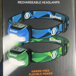 Headlight Headlamp 2 Pack Rechargeable Type C Dual Source Led Light 