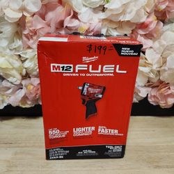 Milwaukee
M12 FUEL 12V Lithium-Ion Brushless Cordless Stubby 1/2 in. Impact Wrench (Tool-Only)