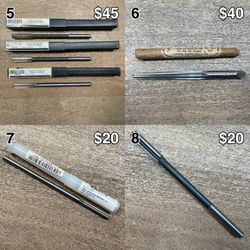 Vintage Machinist Reamers, details and prices in description