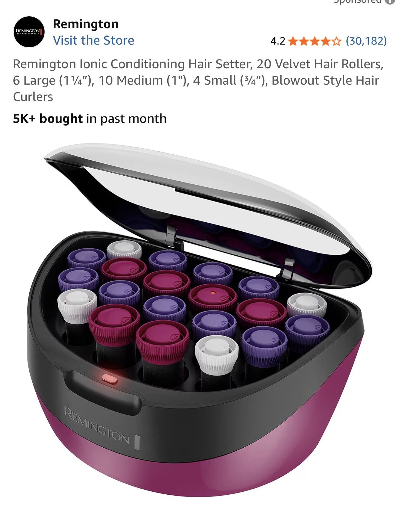 Remington Ionic Conditioning Hair Setter,