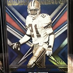 2020 Panini XR Deion Sanders Gilded Greats #46/99 Cowboys HOF
