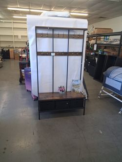 New HALL TREE  (Bronw And Black  Color ) $72