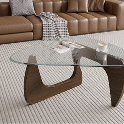 Noguchi styled table-Walnut
