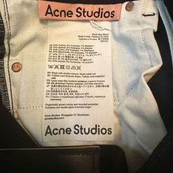 Acne Studios  Men’s Stay Black Skinny Jeans