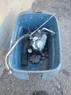Mini chopper engine