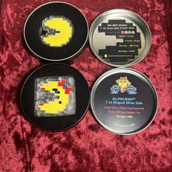 Mr. & Ms. Pac-man Silver Bullion