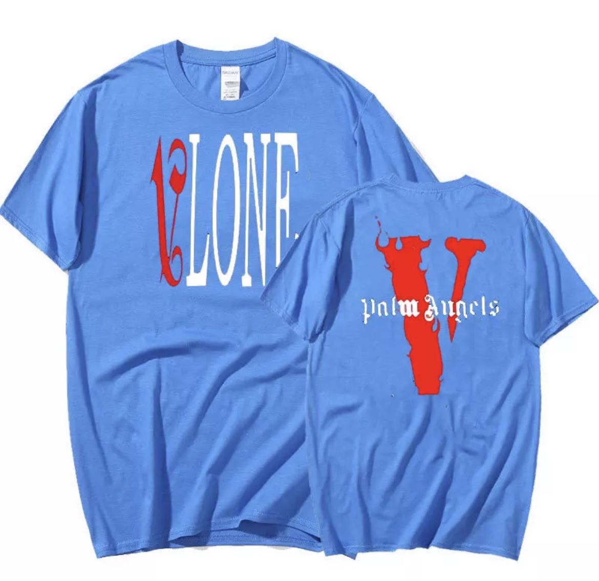 V-Lone light Blue T-Shirt