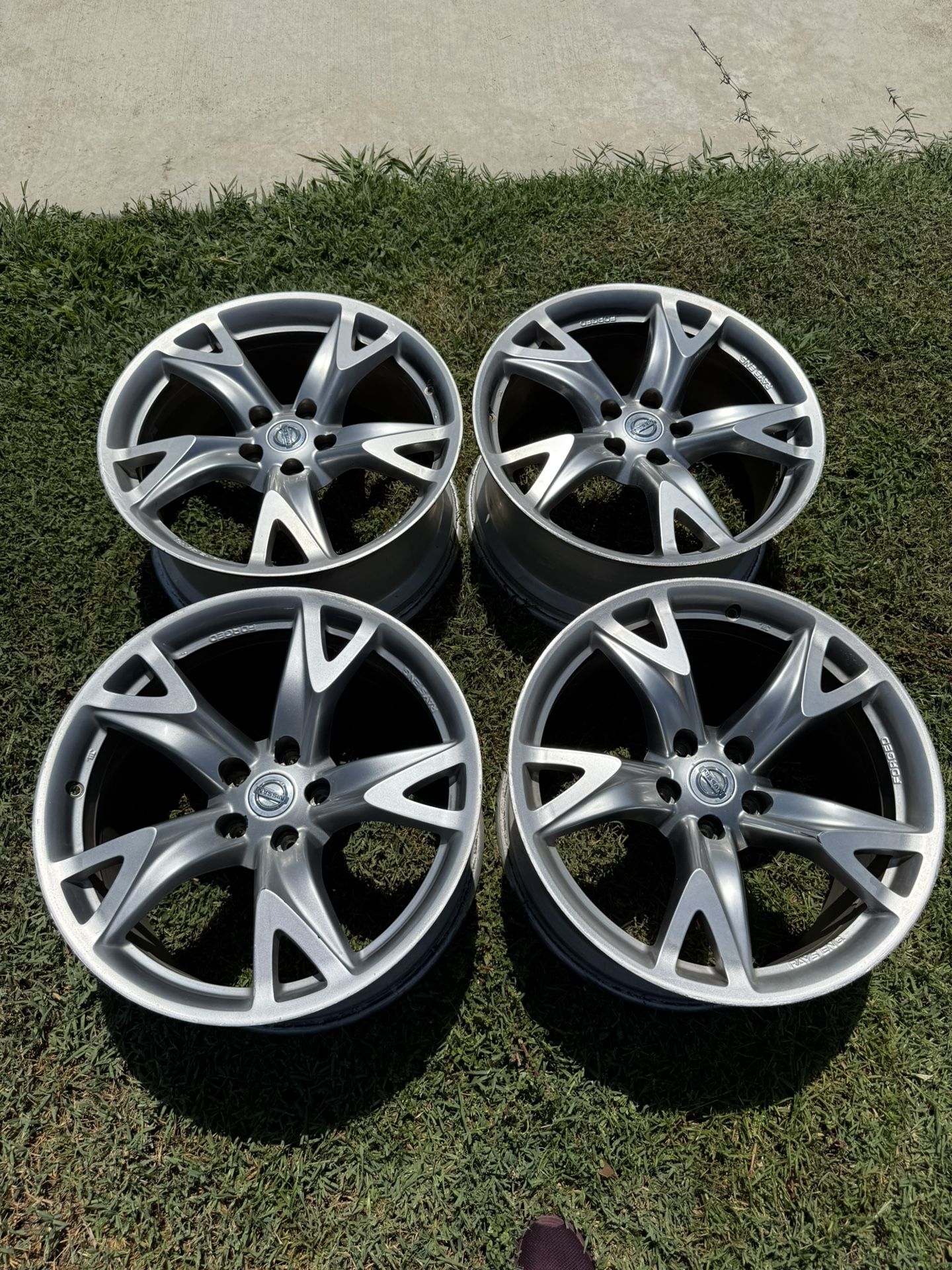 Nissan 370z Sport Rays Engineering Wheels Rims