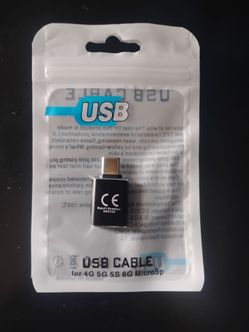 USB adapter (type c to USB)