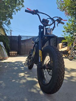Fat Tire Electric Dirt Bike, 35 mph