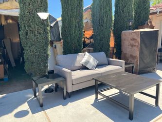 Gray Single Sofa!