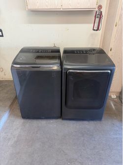 Large capacity washer and dryer