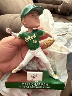 Matt Chapman 2018 Gold Glove Bobblehead – Oakland A’s – 7UP Edition