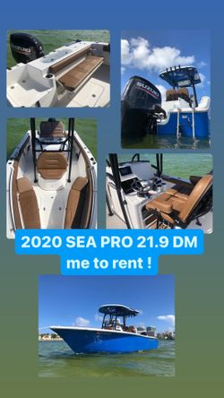 2020 SEA PRO 21.9 Rent Haulover